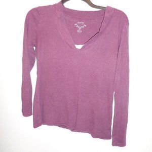 Sonoma Purple Long Sleeve Top Size Large